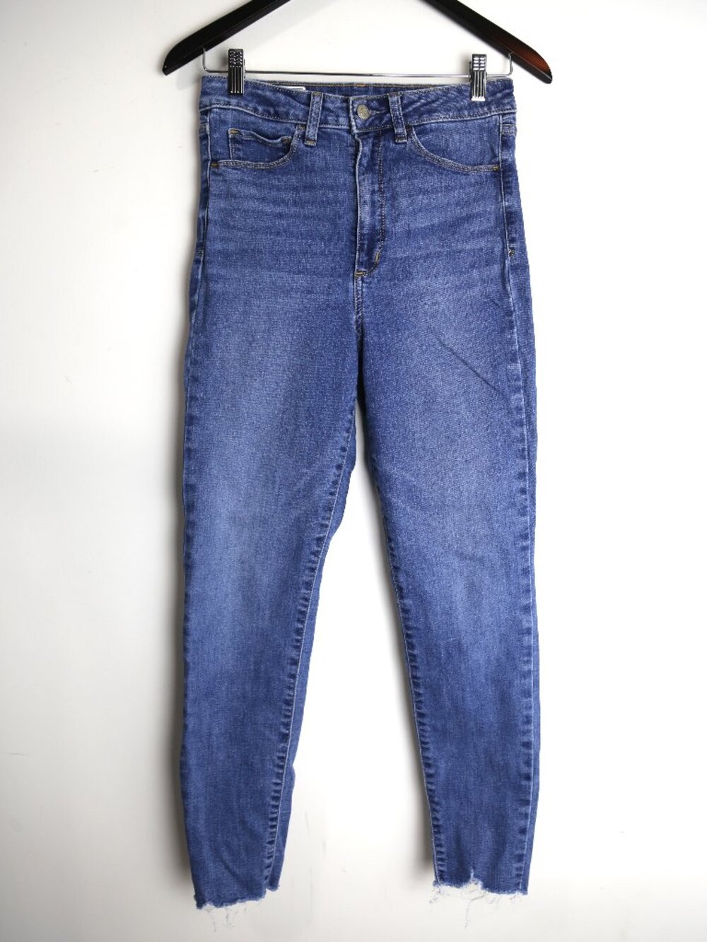 Gap Universal Jegging High Rise Medium Indigo Stretch Denim Jeans Size 26 6R